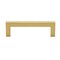 Gliderite Hardware 3-3/4 in. Center to Center Solid Square Bar Pull Brass Gold 21683-96-BG-1 - alternate 1